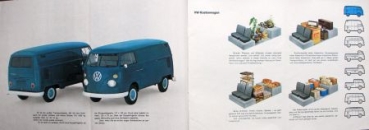 Volkswagen T1 Transporter Modelprogram "Was ist das Besondere am Transporter" 1965 Carbrochure (7047)
